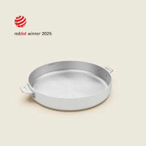 Merveilleuse poêle inox 28 CM