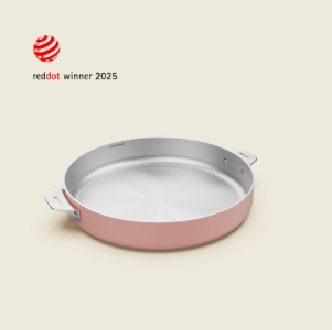 Merveilleuse poêle inox 28 CM